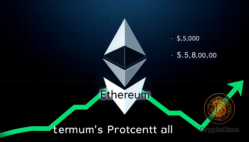 📈 Ethereum может достичь $8,600, если преодолеет $5,000