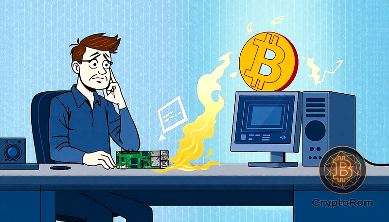 💻 Биткоин не удалось спасти от дорогих нод