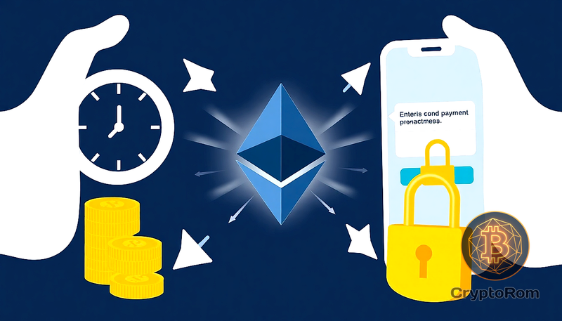 ⚡ Ethereum не мгновенен, но залог может ускорить процесс