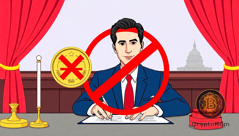🚫 Чиновникам Калифорнии запретили выпускать мем-коины