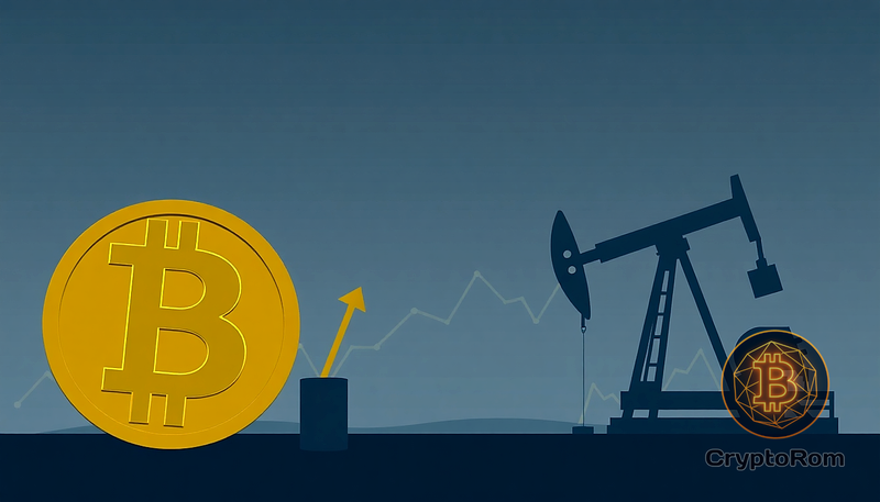 📉 Bitcoin падает на фоне роста цен на нефть и доходности