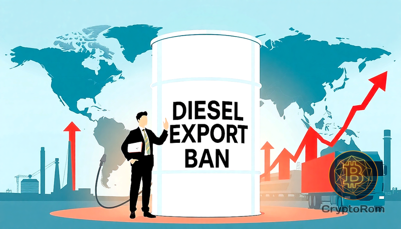 ⛽ Ограничение экспорта дизеля из США может повлиять на мировую экономику