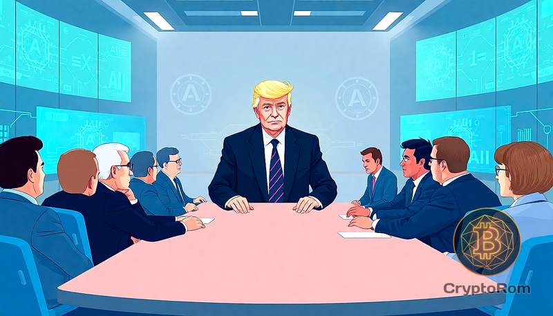 🤖 Трамп обсудит с лидерами ИИ регулирование отрасли
