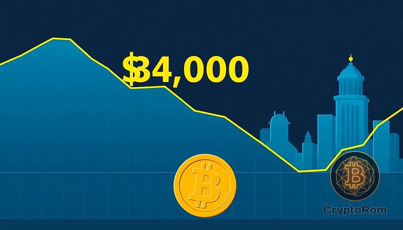 📉 Препятствие в $84,000 для Bitcoin становится сложнее преодолеть