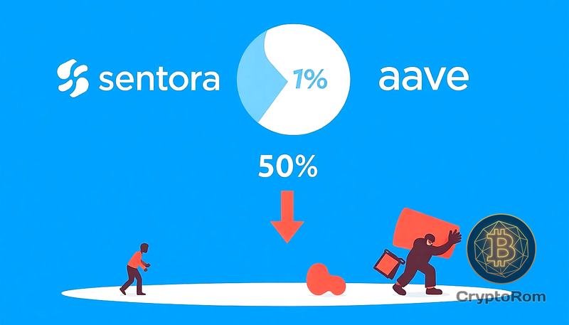 💼 Sentora делит 50% доходов Aave, но поставщики несут убытки