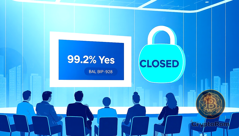 🔒 Держатели BAL одобрили закрытие Balancer