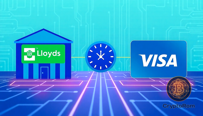 💳 Lloyds проводит расчёты с Visa в USDC