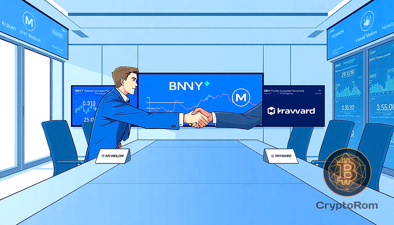 🤝 BNY обсуждает сотрудничество с Payward