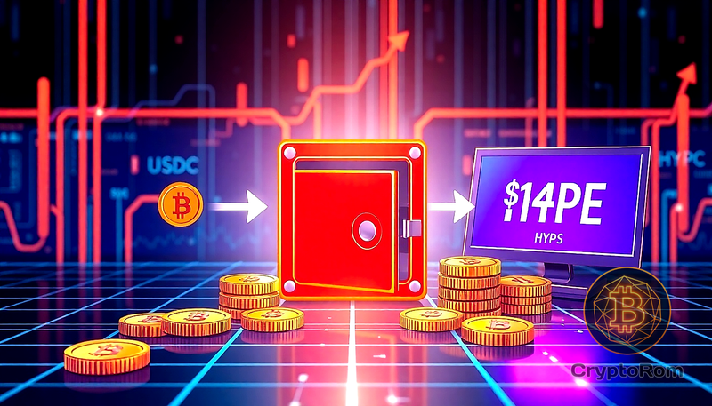 💰 Hyperliquid направил 14,58 млн USDC на выкуп HYPE
