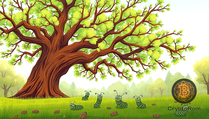 🌳 Дубы используют хитрый метод против гусениц