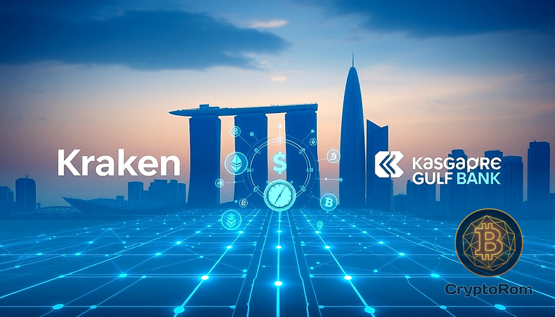 🌐 Kraken и Singapore Gulf Bank запускают платформу для круглосуточных расчетов в криптовалютах