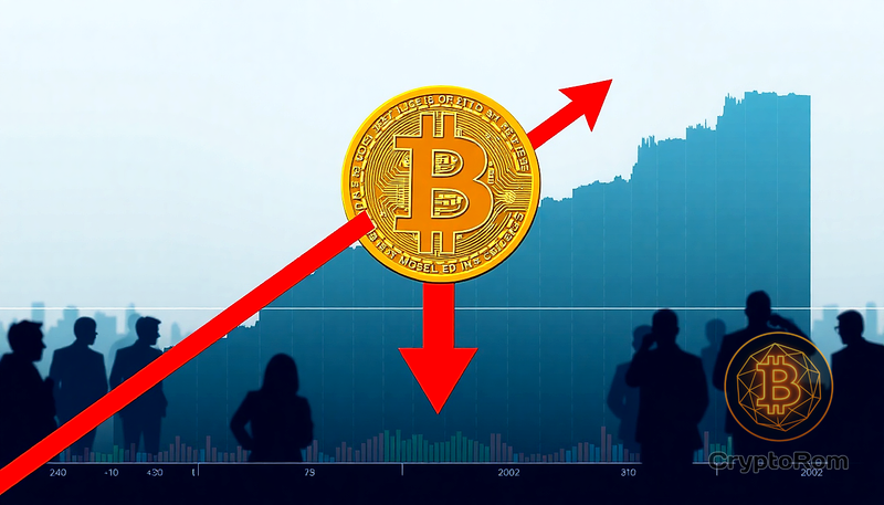 📉 Цена Bitcoin не смогла пробить уровень сопротивления после лучшего недельного закрытия за восемь месяцев