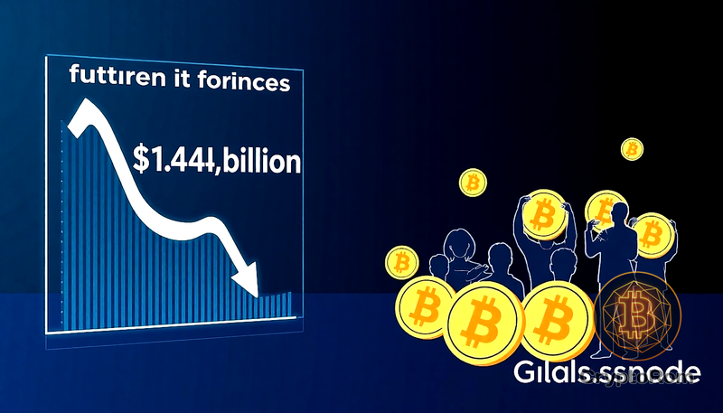 📉 Bitcoin фьючерсы упали на $1.4 млрд, но спотовые покупатели поддержали рынок
