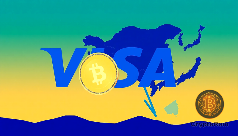 📈 Visa нацеливается на рынок APAC с ростом интереса к стейблкоинам