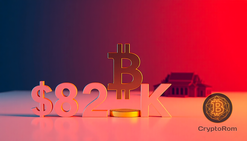 📈 Bitcoin достиг $82K, Таиланд разрешил Bitcoin ETF