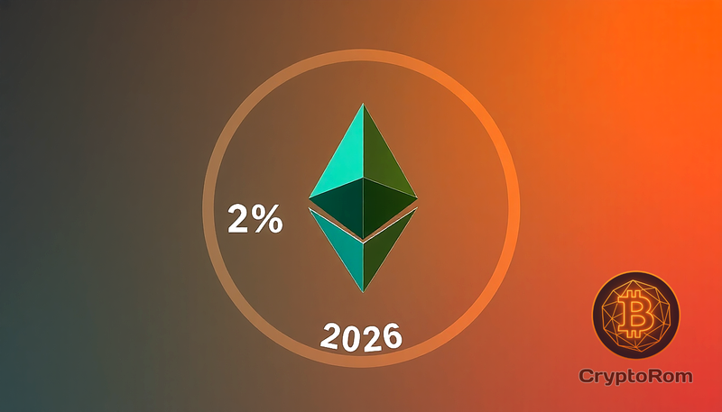 🔥 Эфириум сжигает лишь 2% новых монет в 2026 году