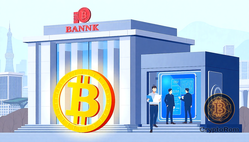 🏦 Южная Корея выдала первые банковские кредиты под залог биткоина