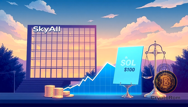 📉 SkyAI рискует не выполнить условия SEC при падении SOL ниже $100