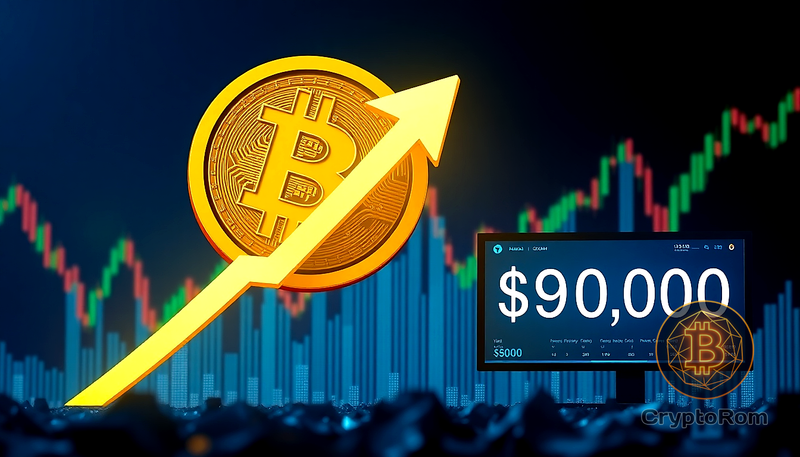 📈 Биткоин может достичь $90,000 после выхода новых экономических данных