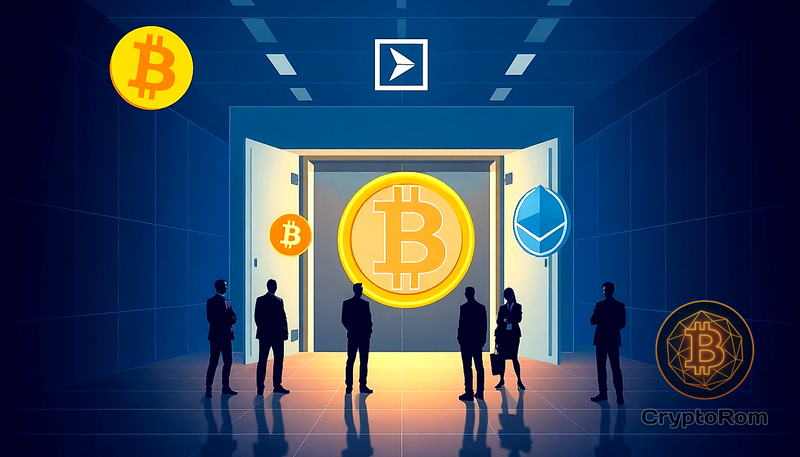 🔒 Deutsche Bank предлагает хранение Bitcoin и Ether для институциональных клиентов