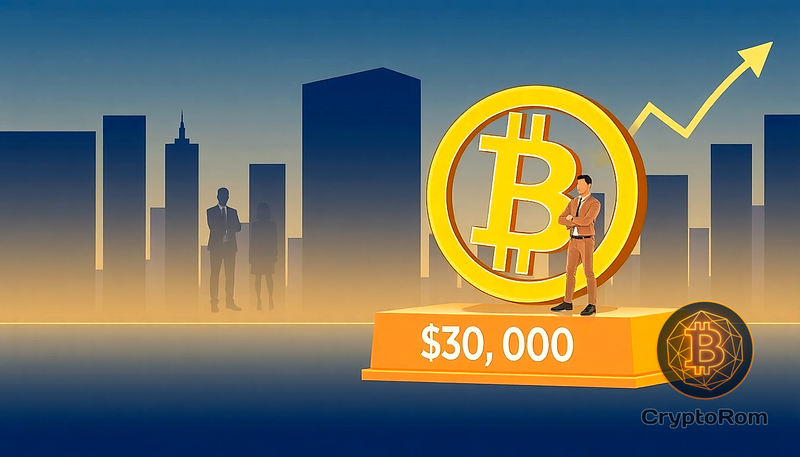 📉 Bitcoin может найти поддержку на уровне $30,000