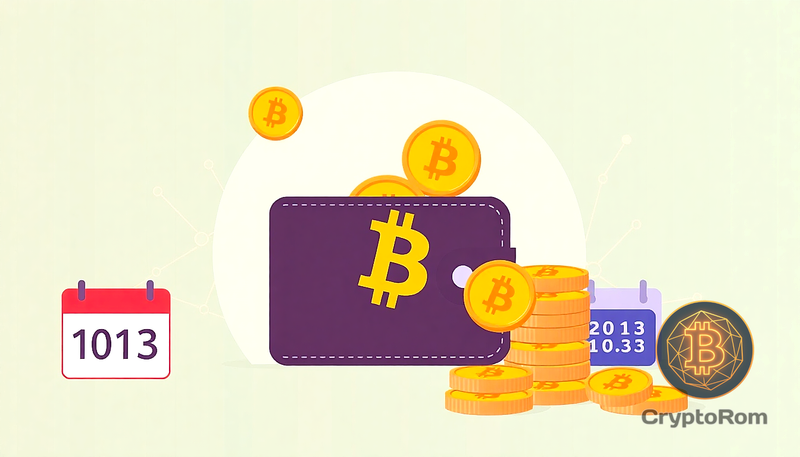 🐋 Крупный владелец Bitcoin перемещает $34 миллиона в BTC, полученные в 2013 году