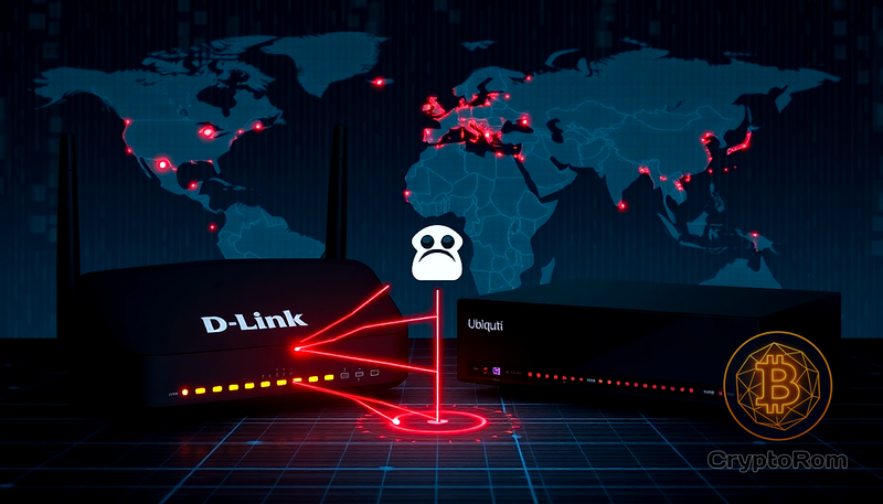 🔐 Хакеры взламывают устройства D-Link и Ubiquiti для создания прокси