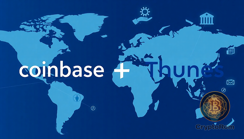 🔗 Coinbase объединяется с Thunes для интеграции стейблкоинов