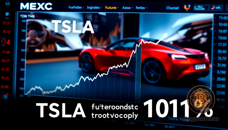 📈 Объём торгов фьючерсами TSLA на MEXC увеличился на 101%
