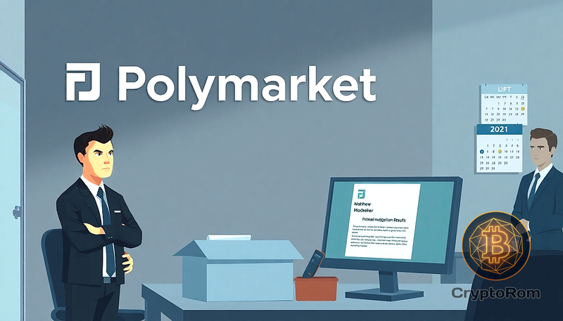 📉 Polymarket уволила руководителя маркетинга