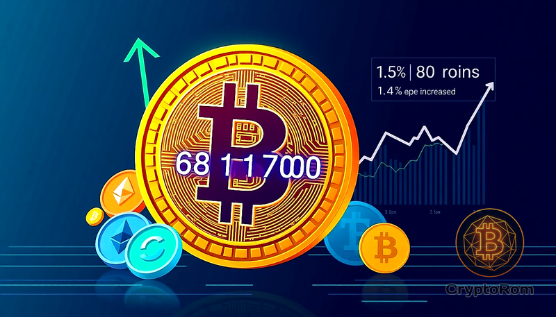 📈 Bitcoin стабилизируется около $81,700, альткойны восстанавливаются