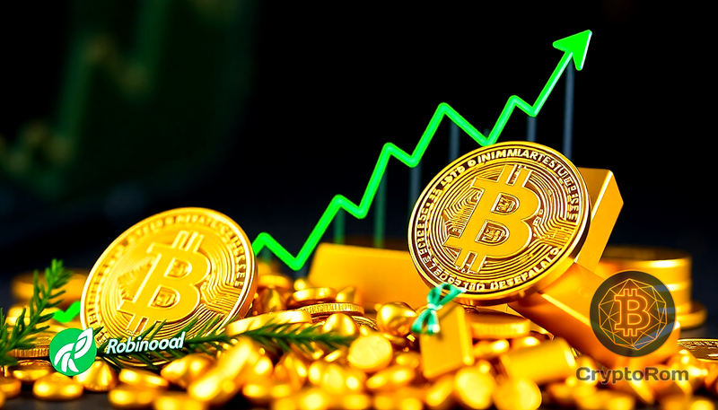 📈 Рост интереса к предсказательным рынкам биткойна и золота в Robinhood