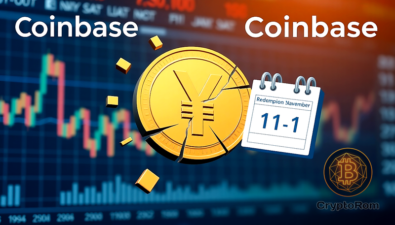 💱 Coinbase прекращает поддержку стейблкоина в японских йенах