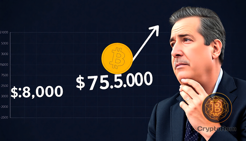 📉 Питер Шифф предупреждает о возможном снижении Bitcoin до $75K