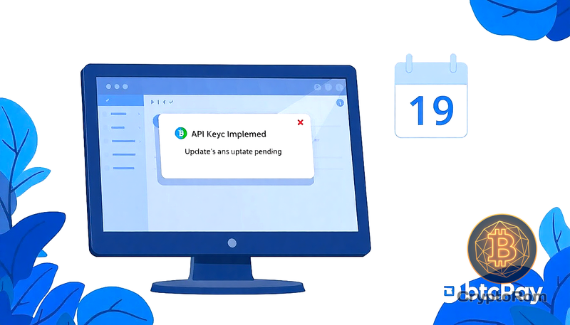 🔧 Исправление API-ключа BTCPay внесено, но релиз еще не обновлен