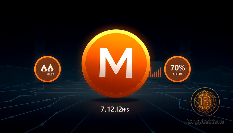 🔗 Хешрейт Monero приближается к рекордным уровням на фоне роста цены XMR на 70% за год