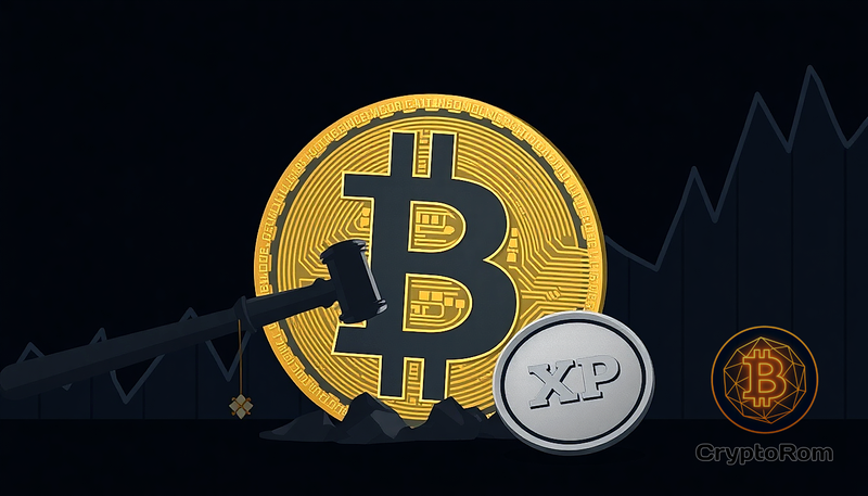 📉 Биткойн проявляет слабость, а победа Ripple в банке не поддержала XRP