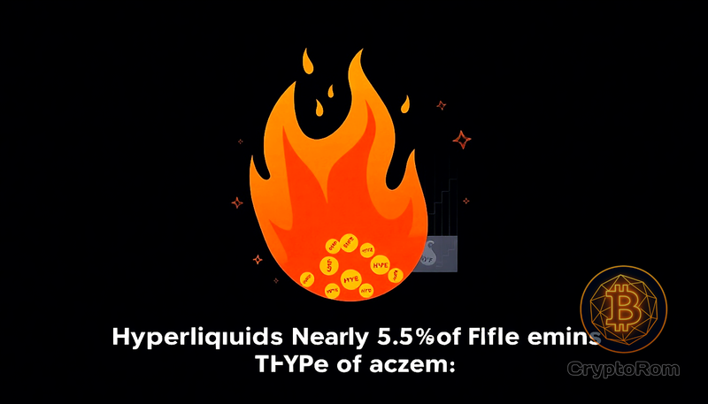🔥 Hyperliquid сожгла почти 5% эмиссии HYPE